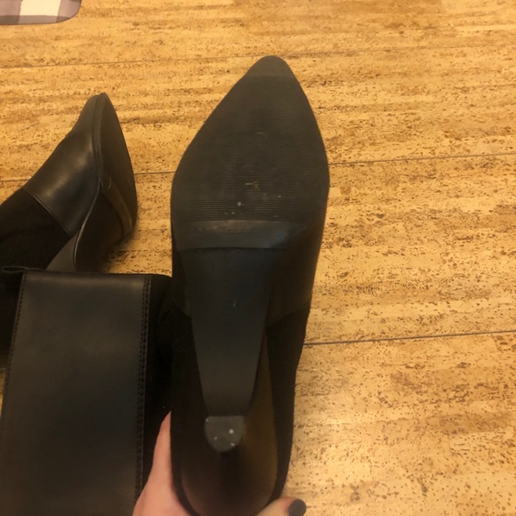 Stella McCartney Faux Leather Slouch Boots 36 - Picture 7 of 10
